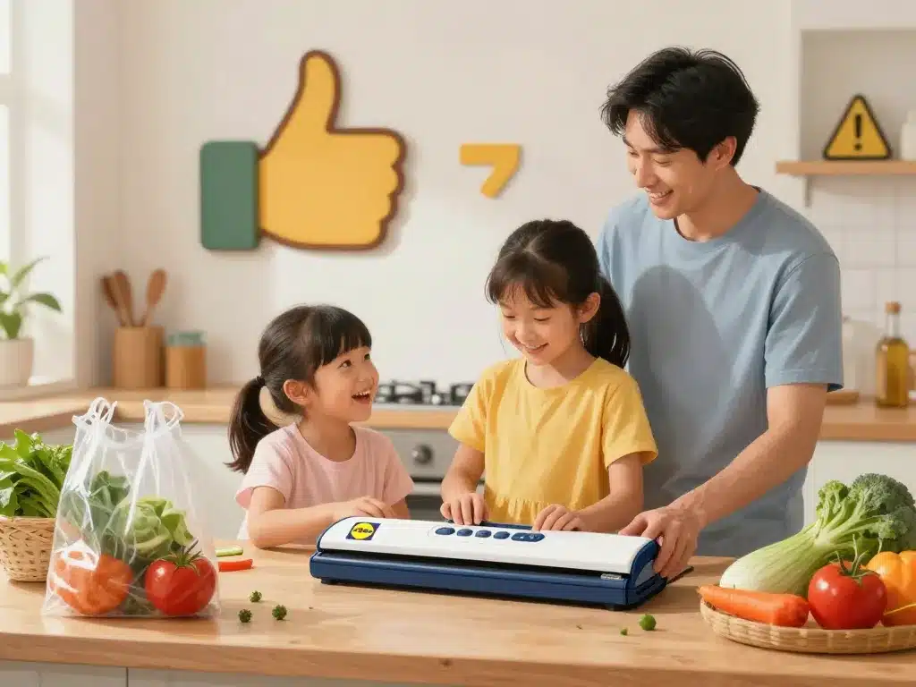 machine sous vide lidl famille avis performances