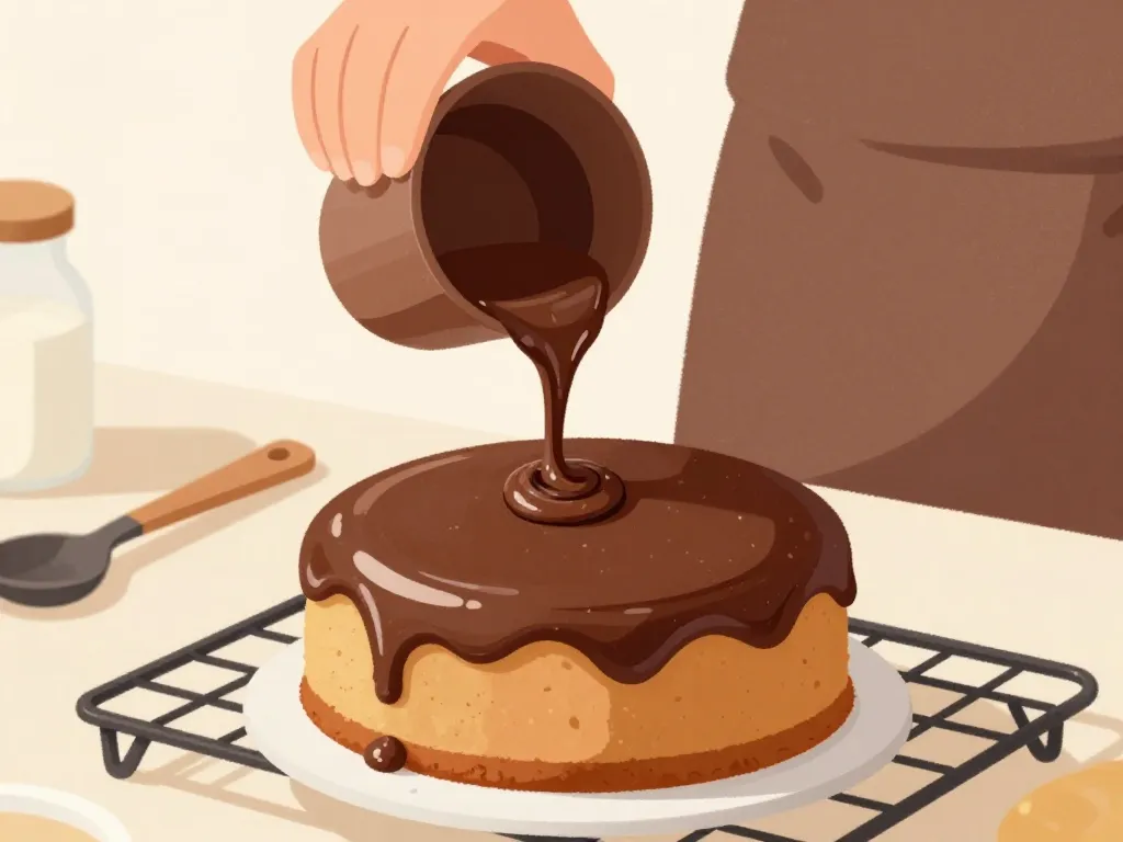 nappage chocolat brillant recette maison