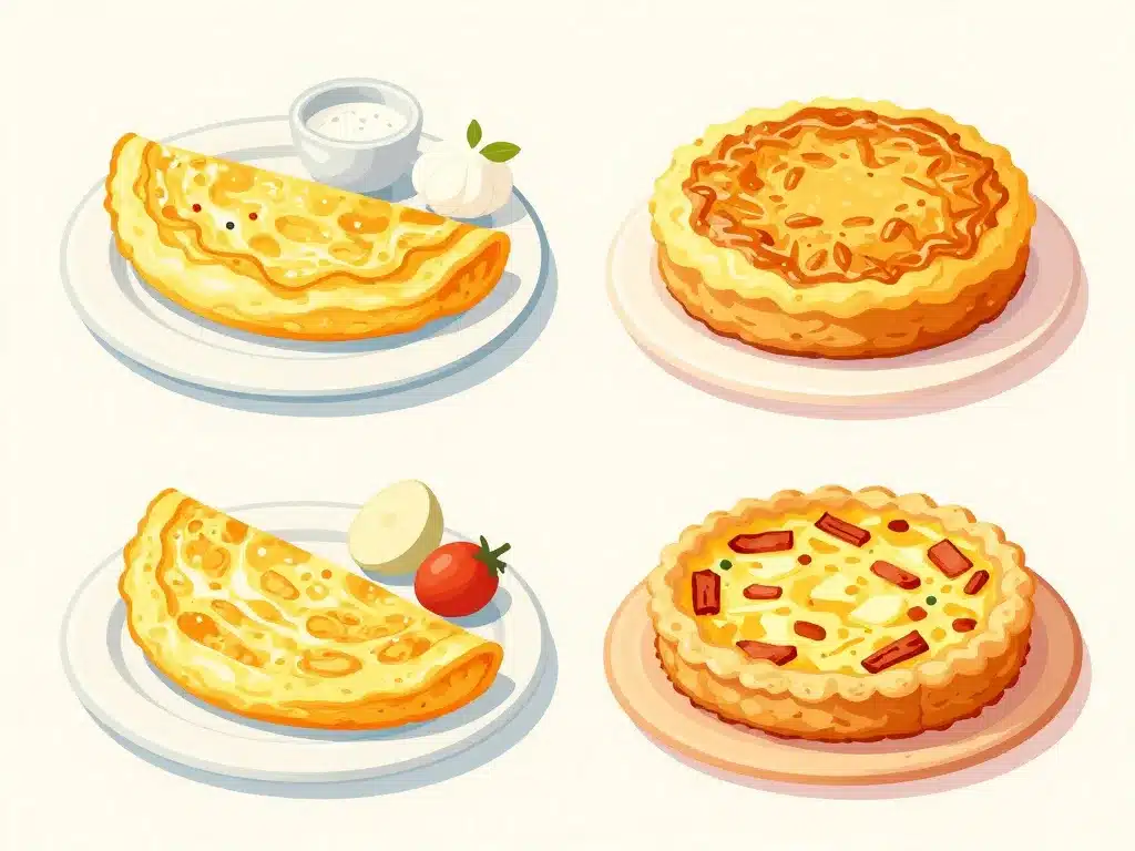 omelette pomme de terre française espagnole paysanne