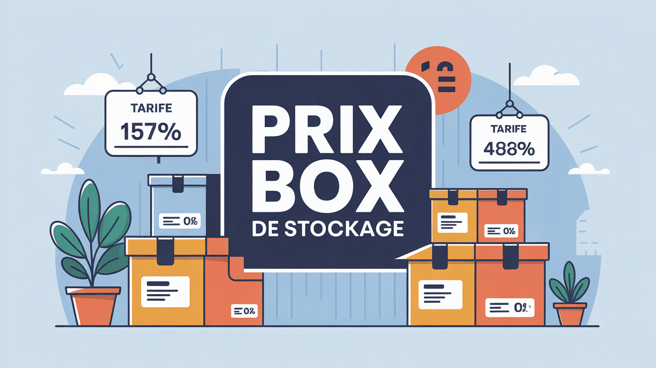 prix d un box de stockage illustration tarifs France