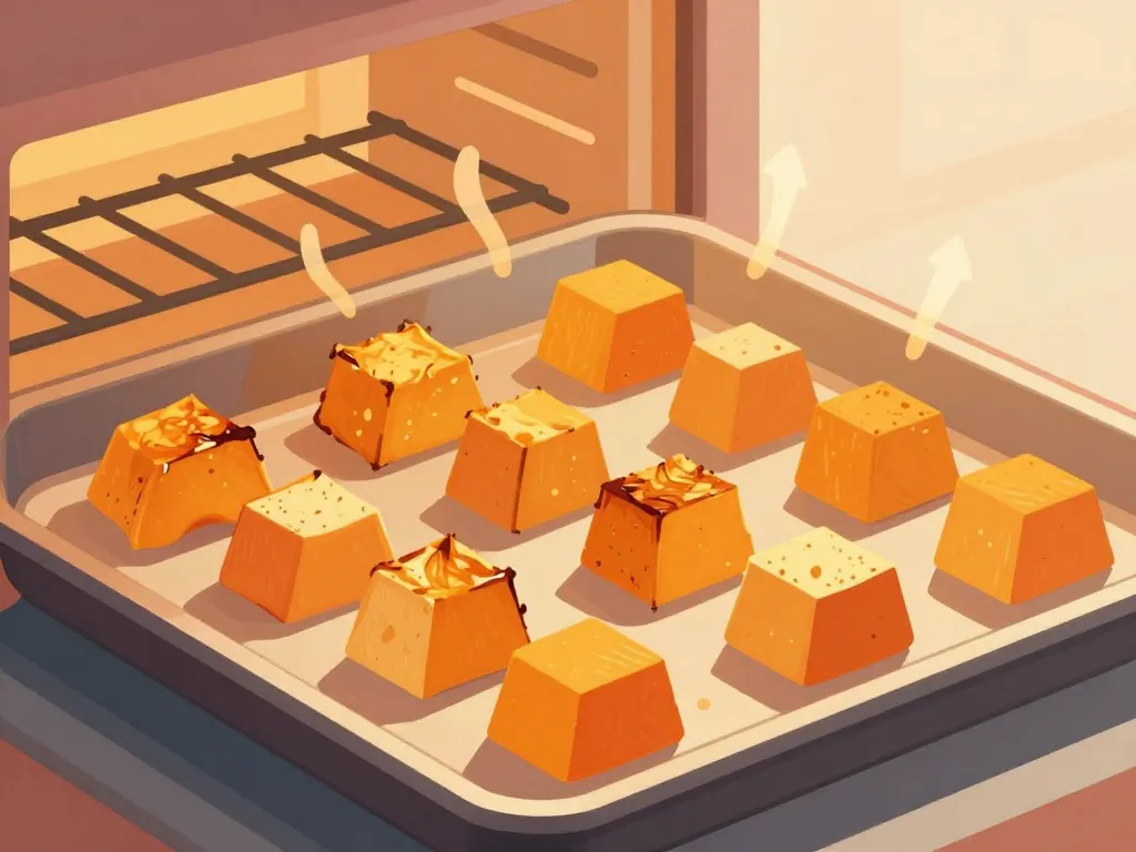 cuisson rôti recette butternut four fondante