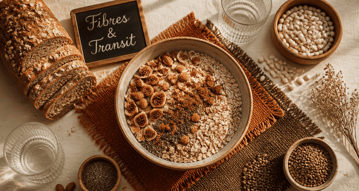 aliment riche en fibre constipation bol avoine graines figues
