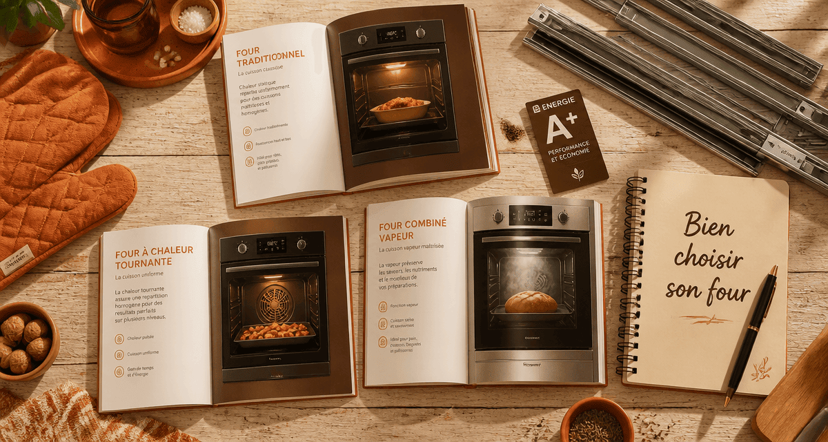 comment choisir son four illustration manuels et accessoires