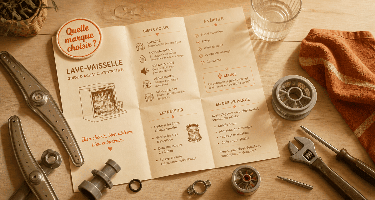 lave vaisselle quelle marque éléments choix table