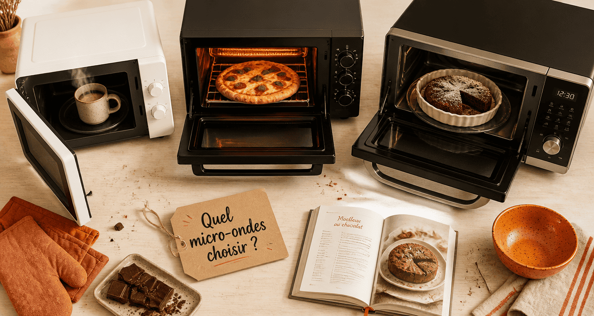 quel micro onde choisir modèles monofonction grill combiné