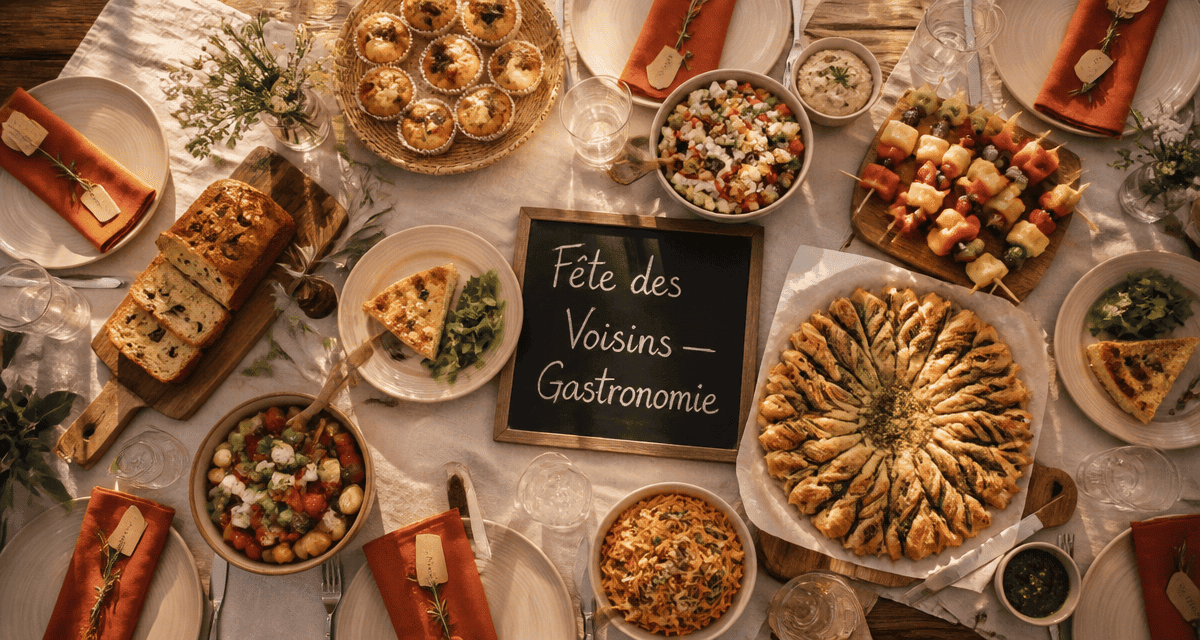 quel plat pour la fête des voisins table plats maison