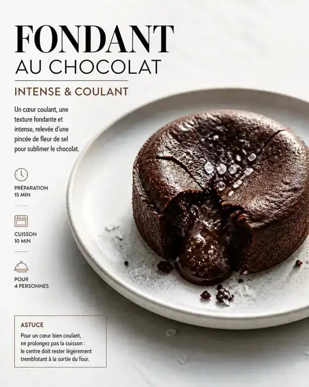 Meilleur gâteau au companion : fondant au chocolat intense réalisé au robot