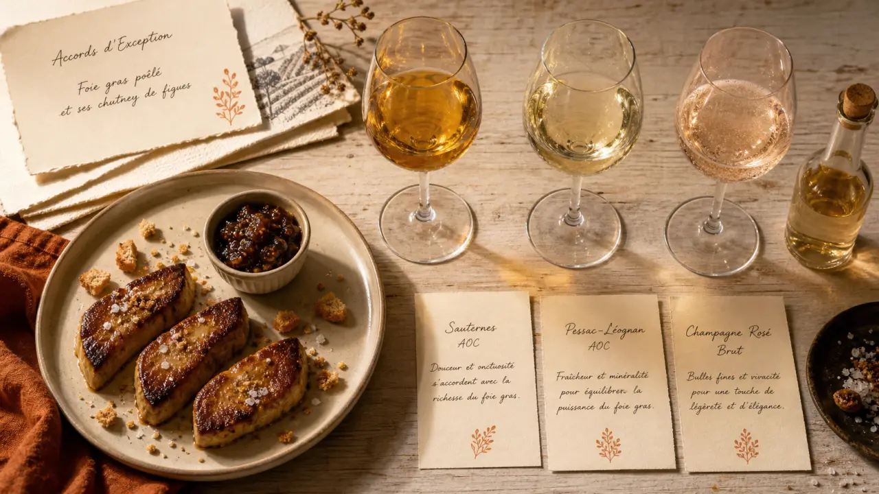 Quel vin avec foie gras : moelleux, sec, rouge ou champagne