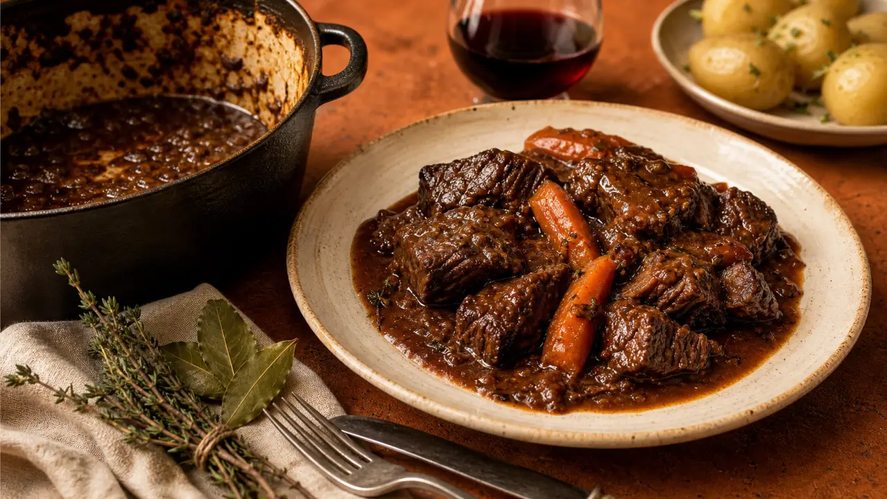 Recette jumeau de bœuf en cocotte : viande fondante en 3 heures