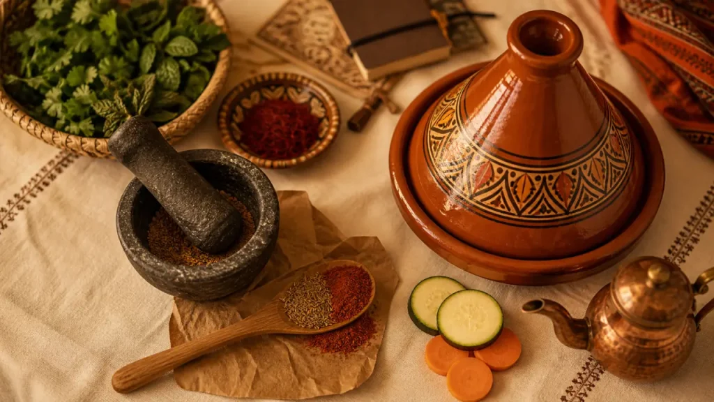 Cours de cuisine à Essaouira : 3 formats, des prix réels et les critères pour réserver sans se tromper