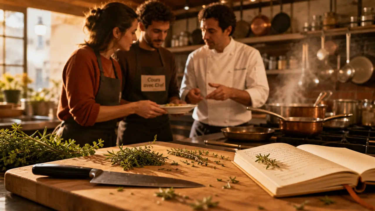 Offrir un cours de cuisine avec un grand chef : atelier prestige, réservation simple