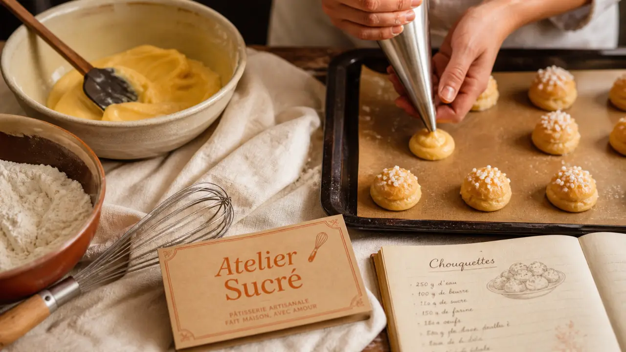 Versailles cours de cuisine : atelier sucré en pâtisserie