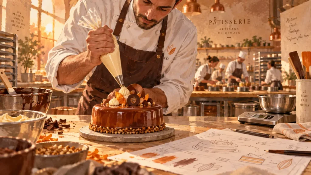 Chef pâtissier : un métier de technique, de gestion et de création
