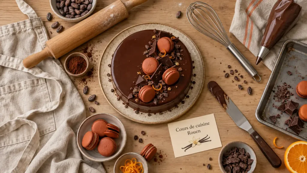 Cours de cuisine à Rouen : pâtisserie, chocolat ou défi d’équipe pour une expérience à partager