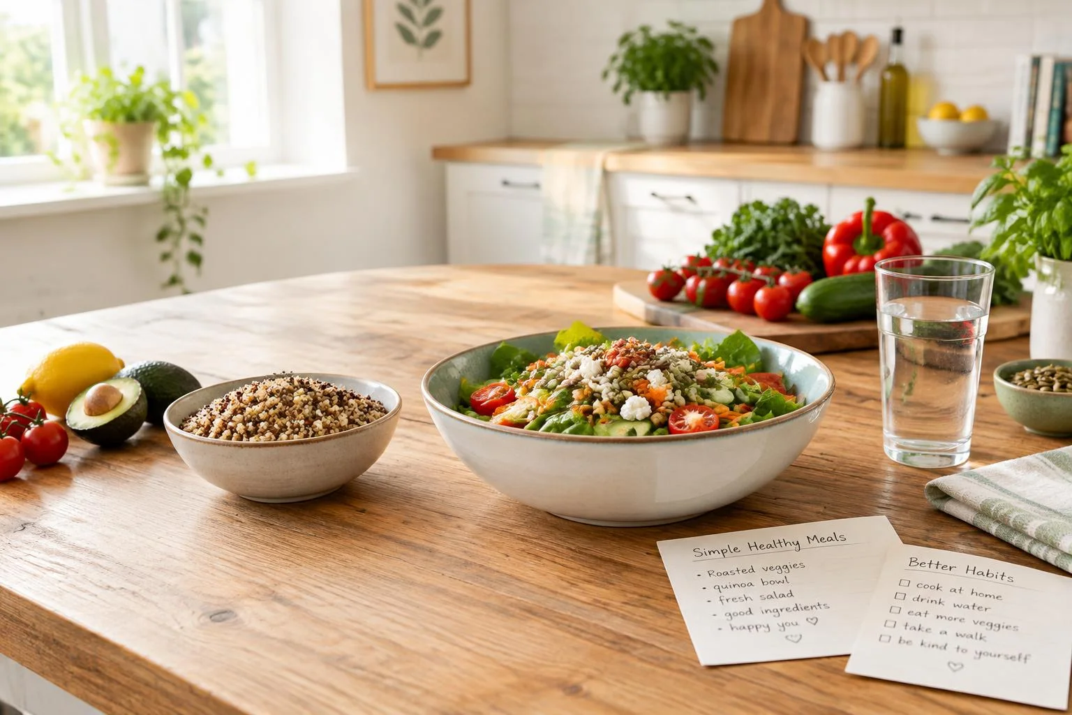 Cuisiner sainement : 5 repères et 3 recettes rapides