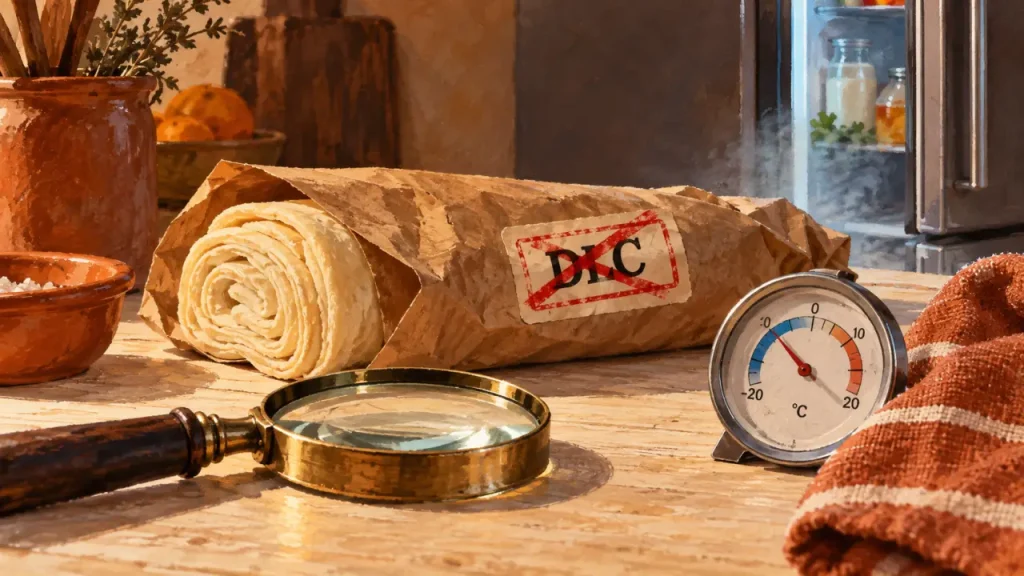 Une pâte feuilletée dépassée d’une semaine se jette si la date est une DLC