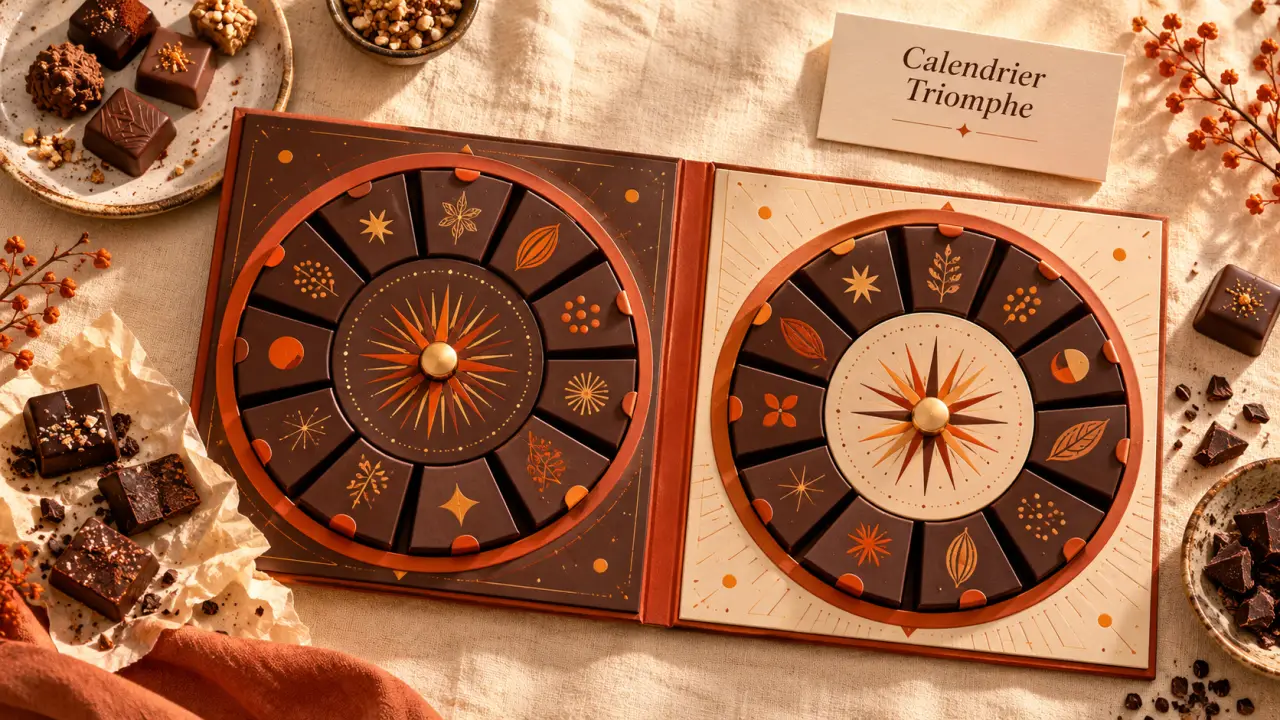 Calendrier de l avent Maison du Chocolat 24 cases ou 30 douceurs