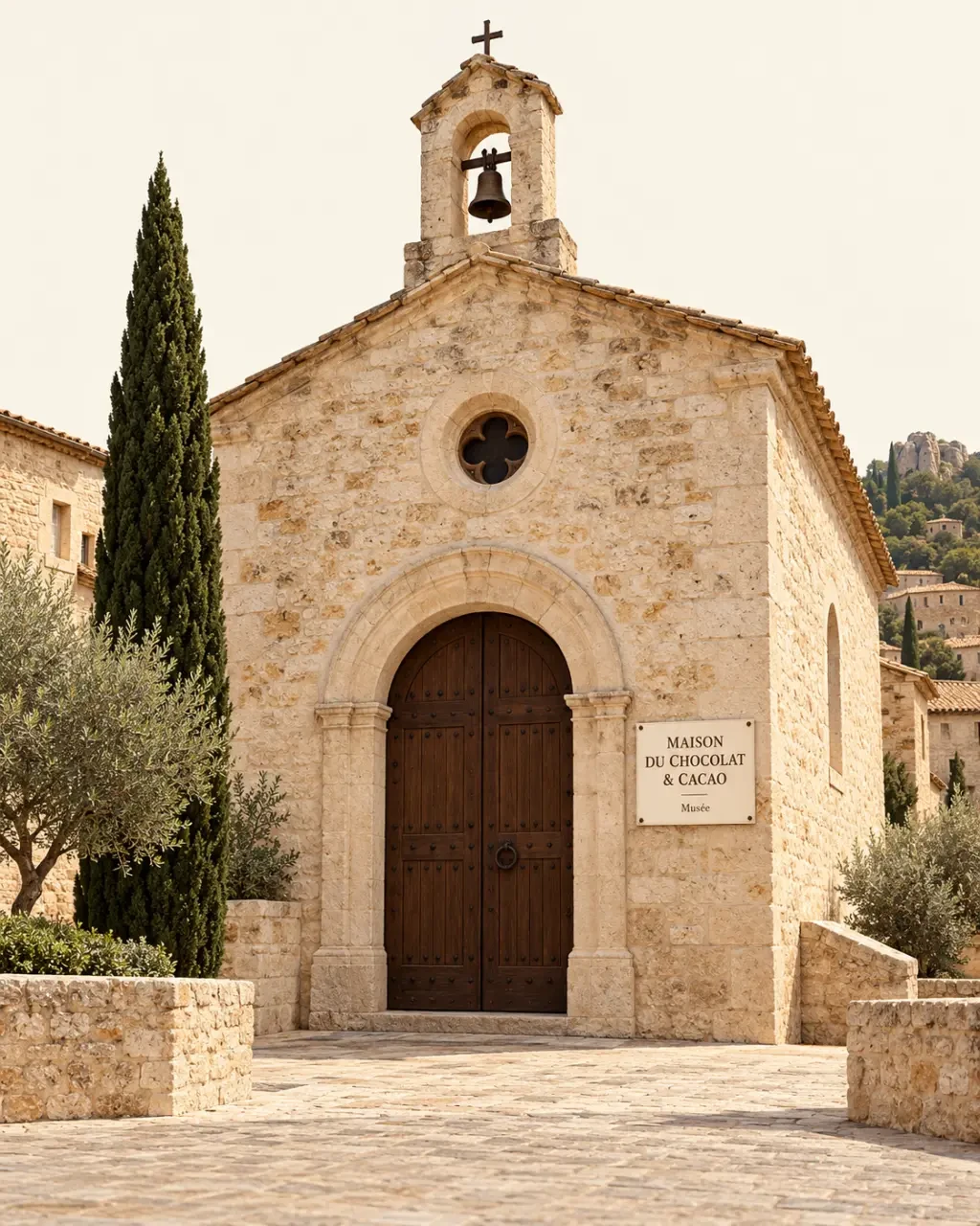 Maison du Chocolat et Cacao dans une ancienne chapelle à Roquebrune-sur-Argens