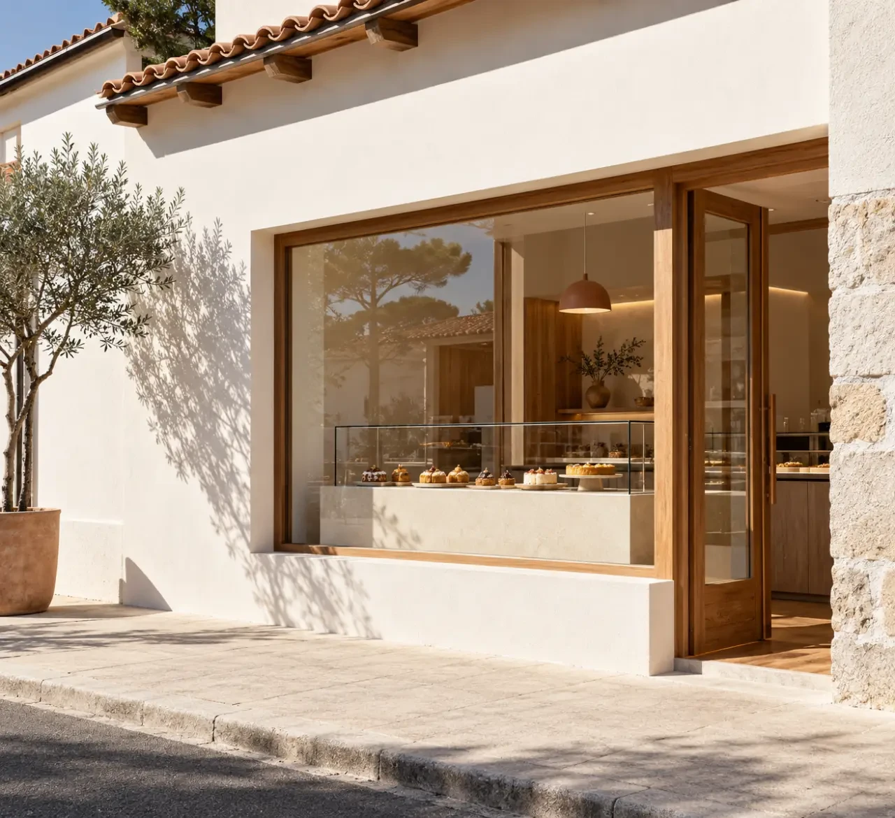 Sable Chaud - pâtisserie créative à Capbreton, boutique artisanale et vitrine de pâtisseries